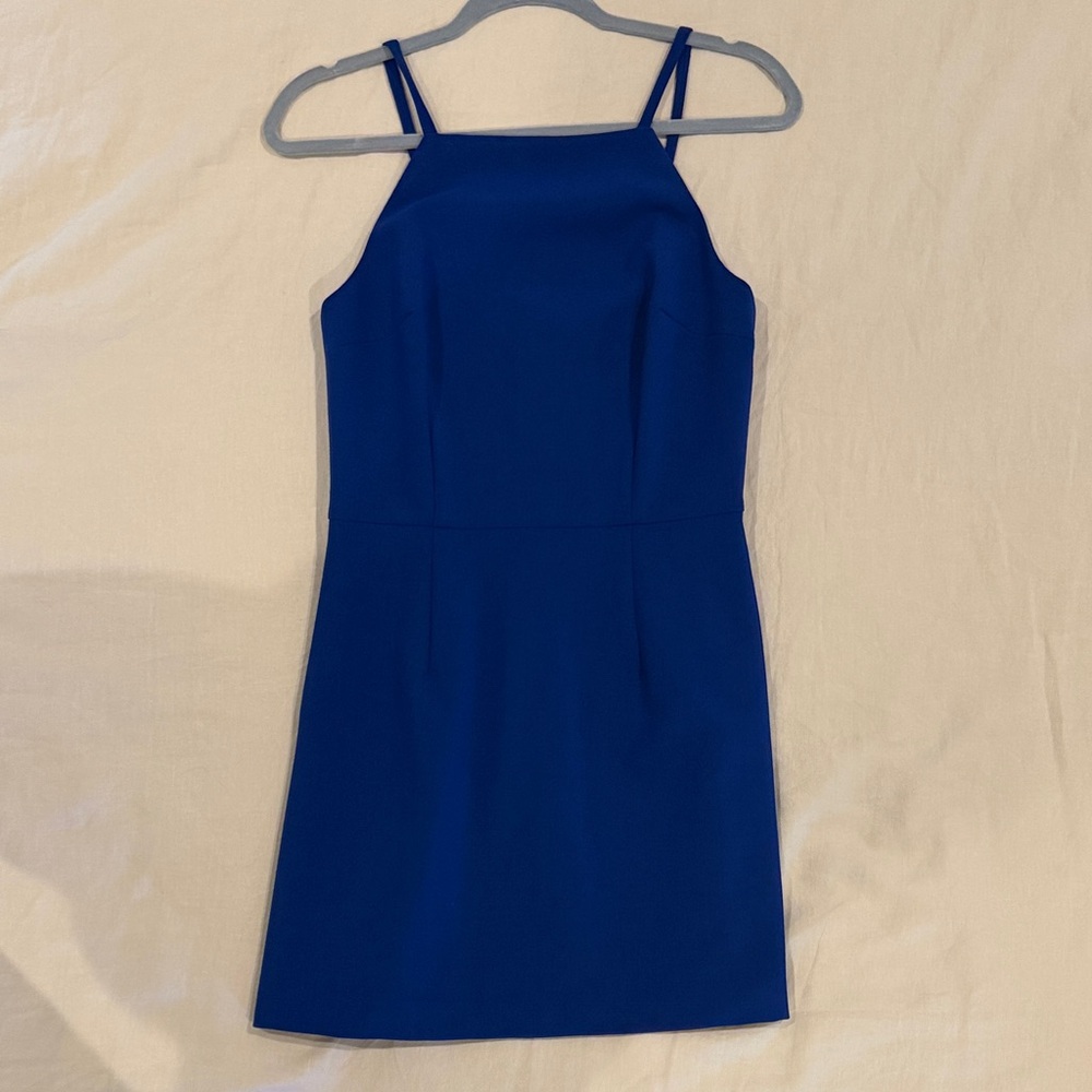 Women’s Royal Blue Sleeveless Shift Dress